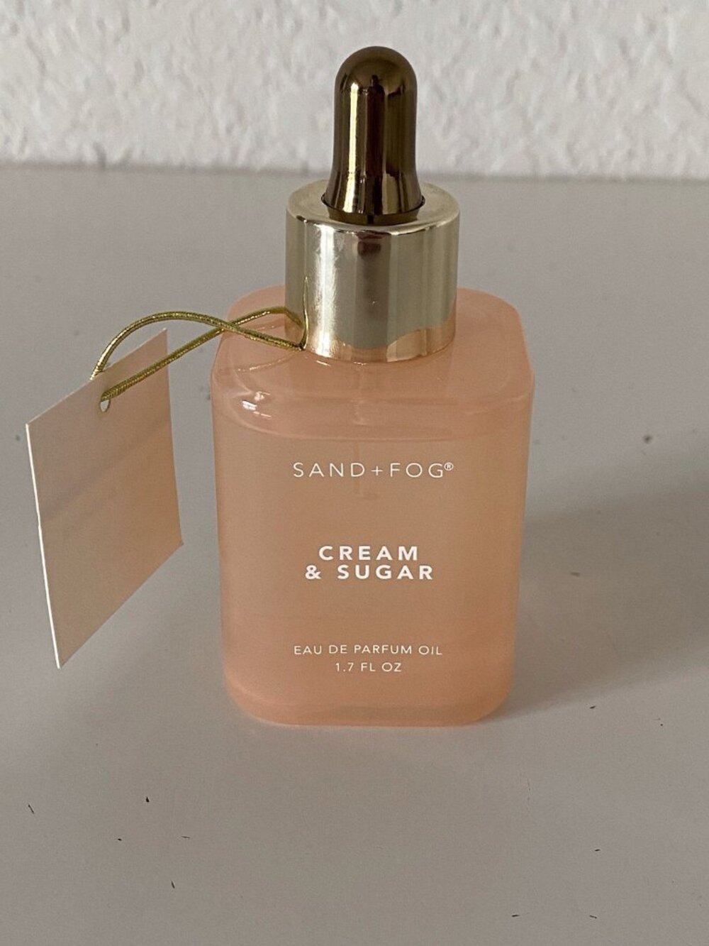 SAND + FOG CREAM & SUGAR Eau de Parfum Oil 1.7 fl oz Biscuit Vanilla Almond Musk